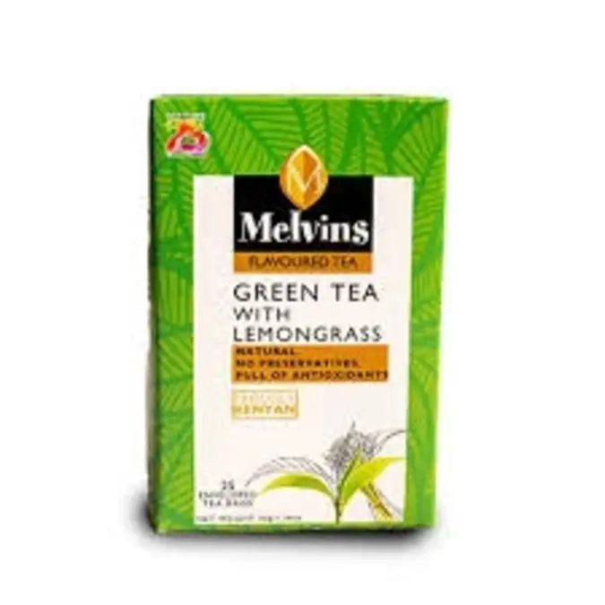 Melvins Tea green tea&lemon grass 25'sT/bags